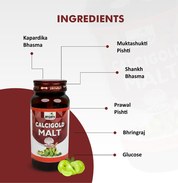 Calcigold Malt – Anjani Ayurveda